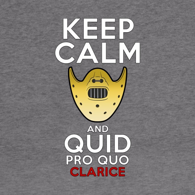 KEEP CALM and Quid pro Quo by Monster Doodle